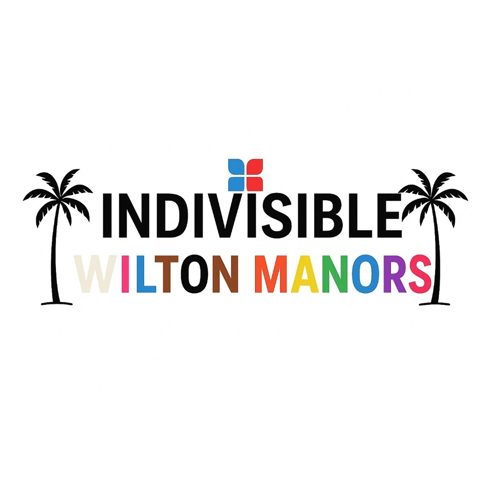 Indivisible Wilton Manors logo